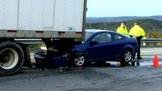 tractor trailer accident